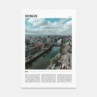 Dublin Travel Color Poster