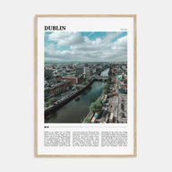 Dublin Travel Color Poster