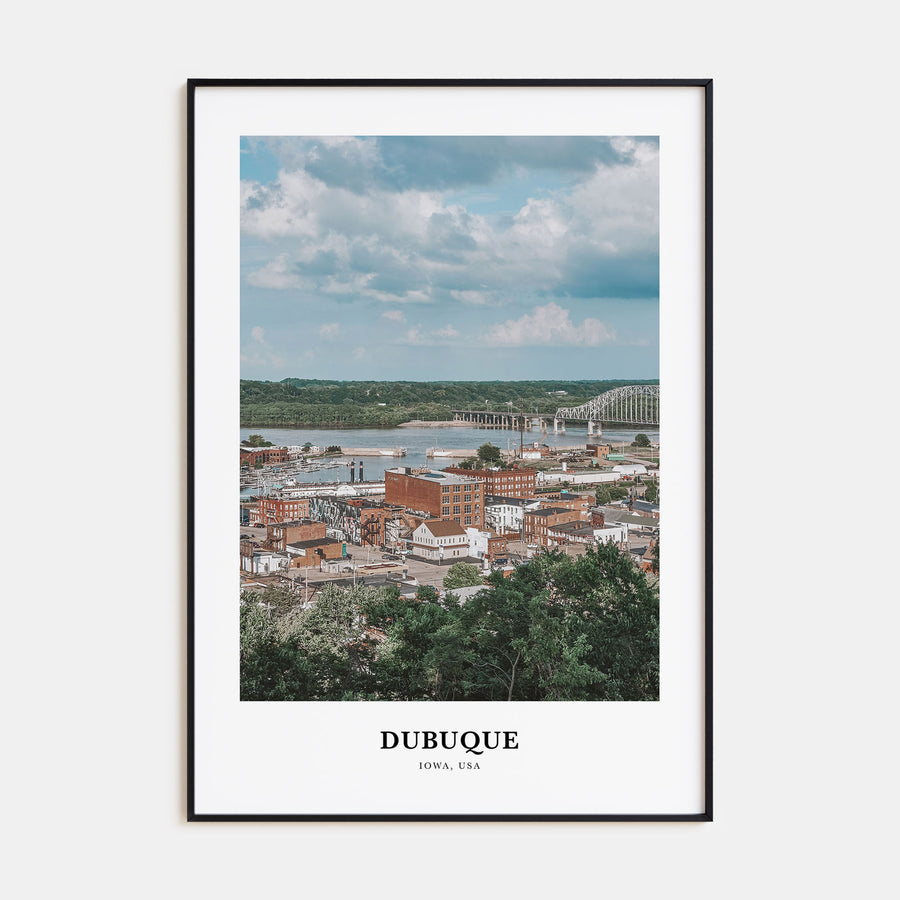 Dubuque Portrait Color Poster
