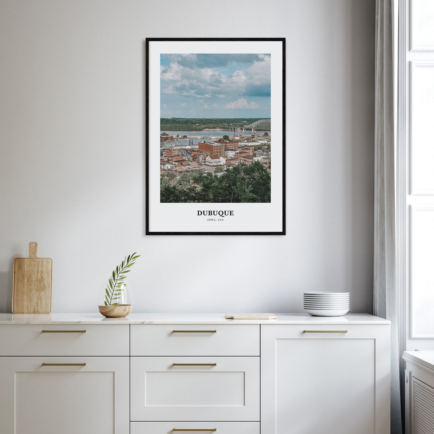 Dubuque Portrait Color Poster