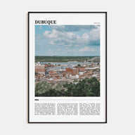 Dubuque Travel Color Poster
