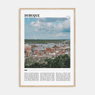 Dubuque Travel Color Poster