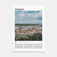Dubuque Travel Color Poster