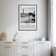 Dudley Travel B&W Poster