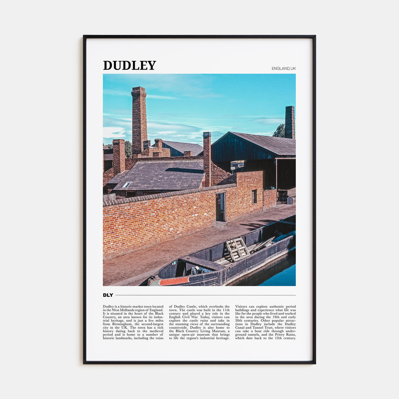 Dudley Travel Color Poster