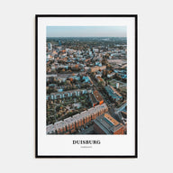 Duisburg Portrait Color Poster