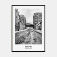 Duluth Portrait B&W Poster