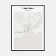 Dunedin Map Portrait Poster