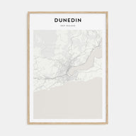 Dunedin Map Portrait Poster