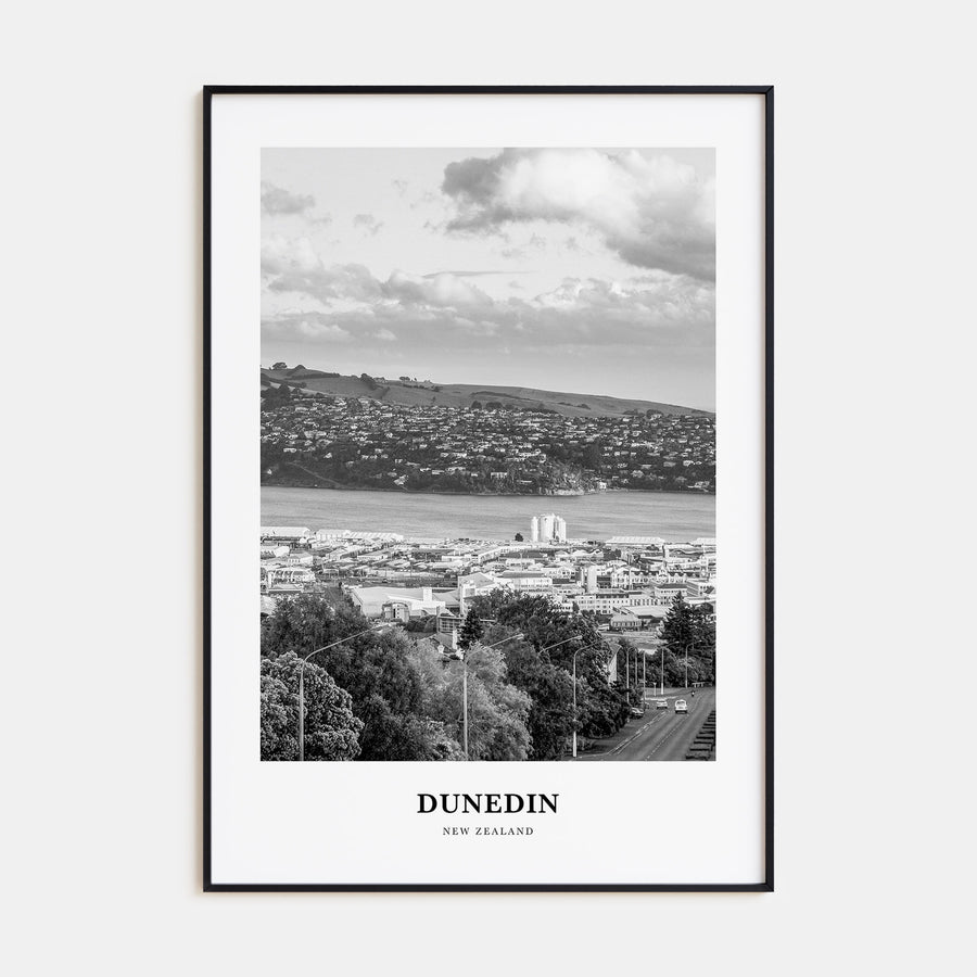 Dunedin Portrait B&W Poster