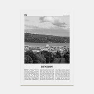 Dunedin Travel B&W Poster