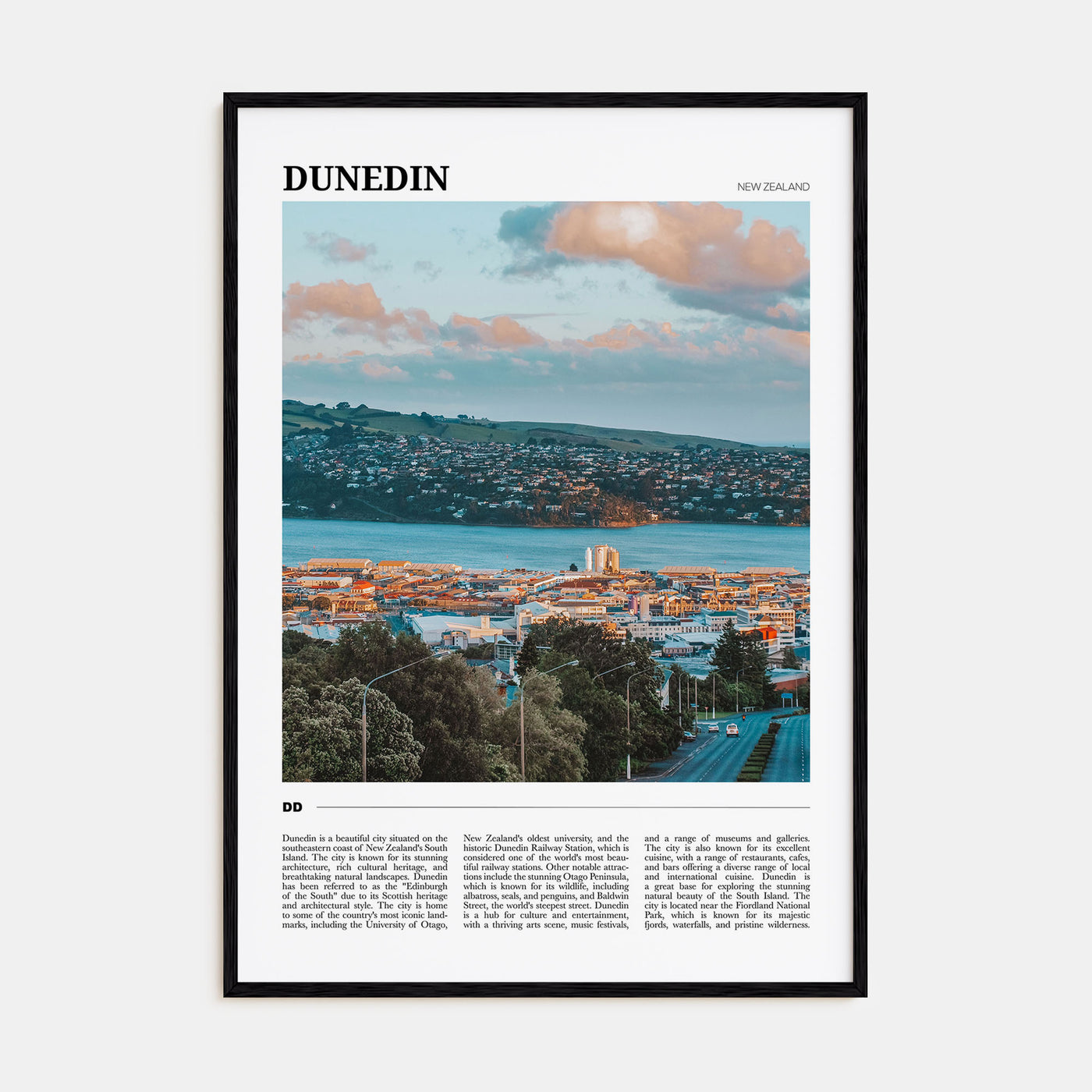 Dunedin Travel Color No 1 Poster