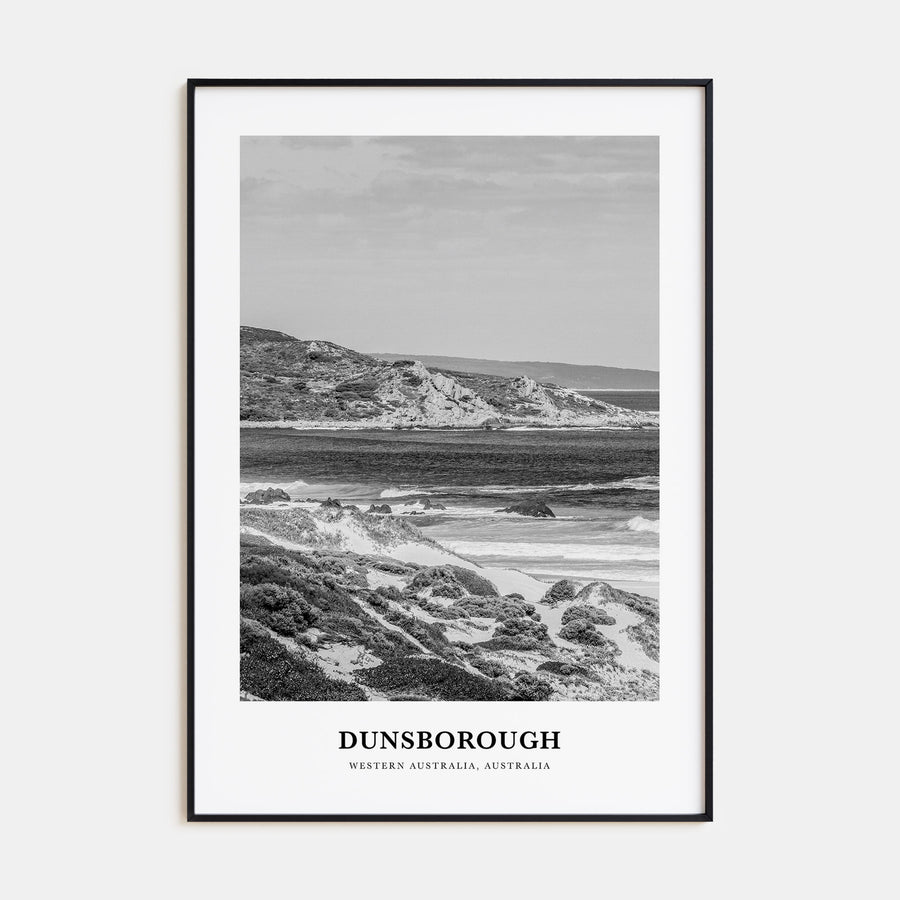 Dunsborough Portrait B&W Poster