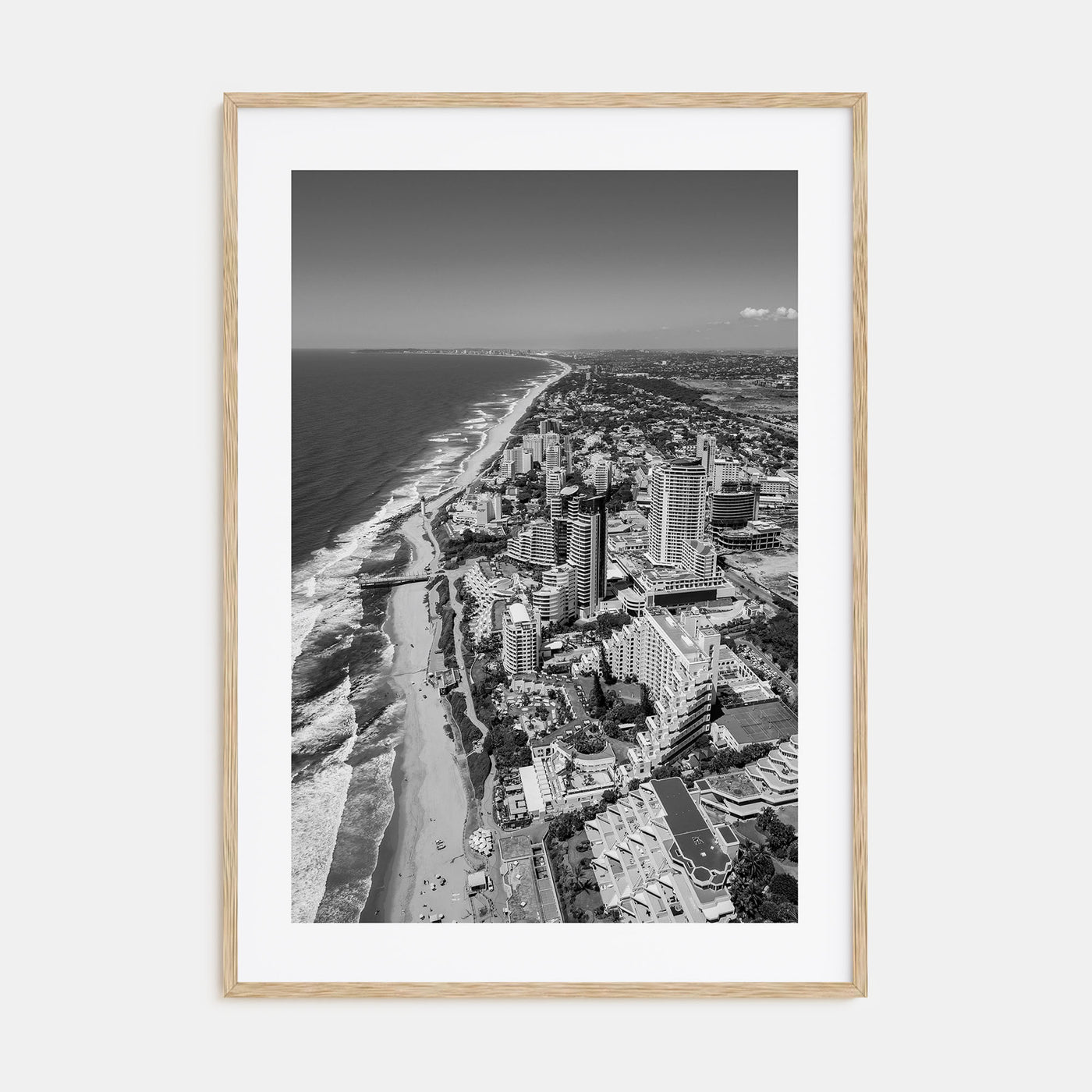 Durban Photo B&W Poster