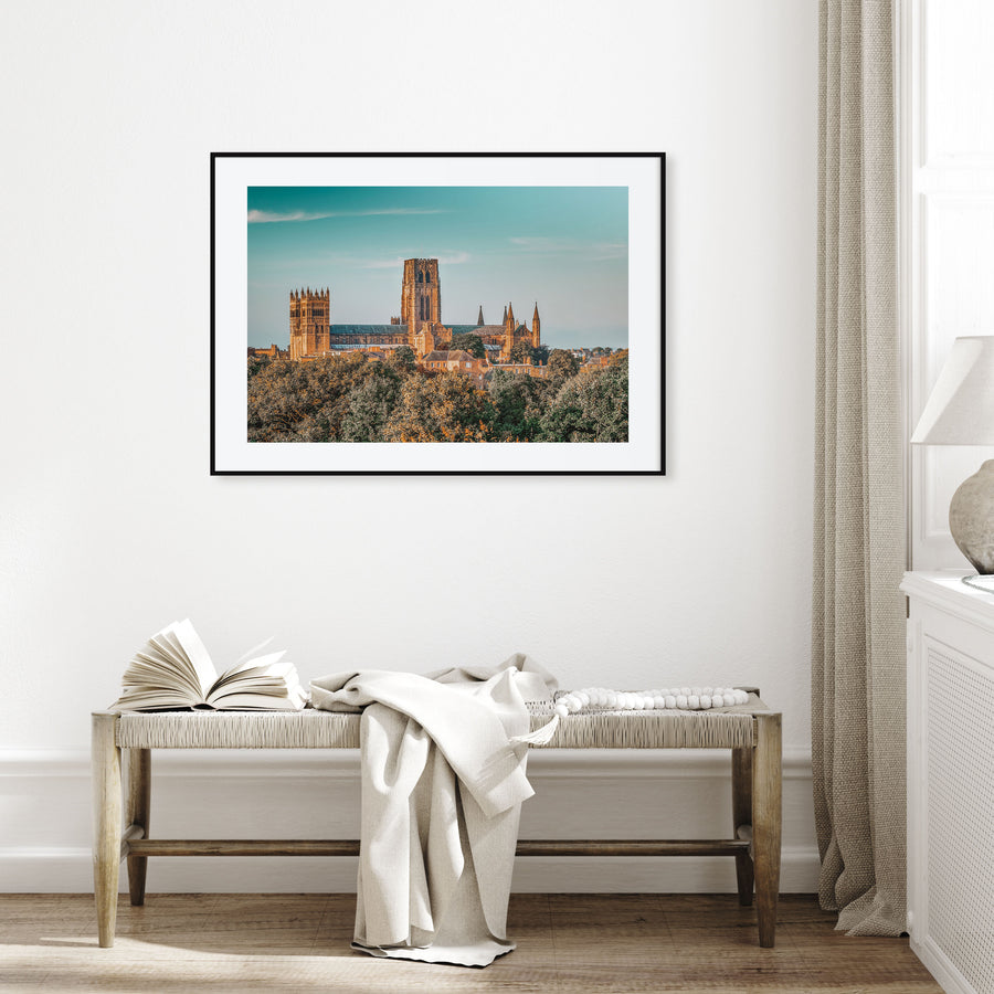 Durham, England Landscape Color Poster