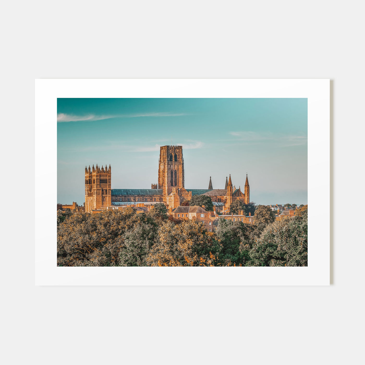 Durham, England Landscape Color Poster