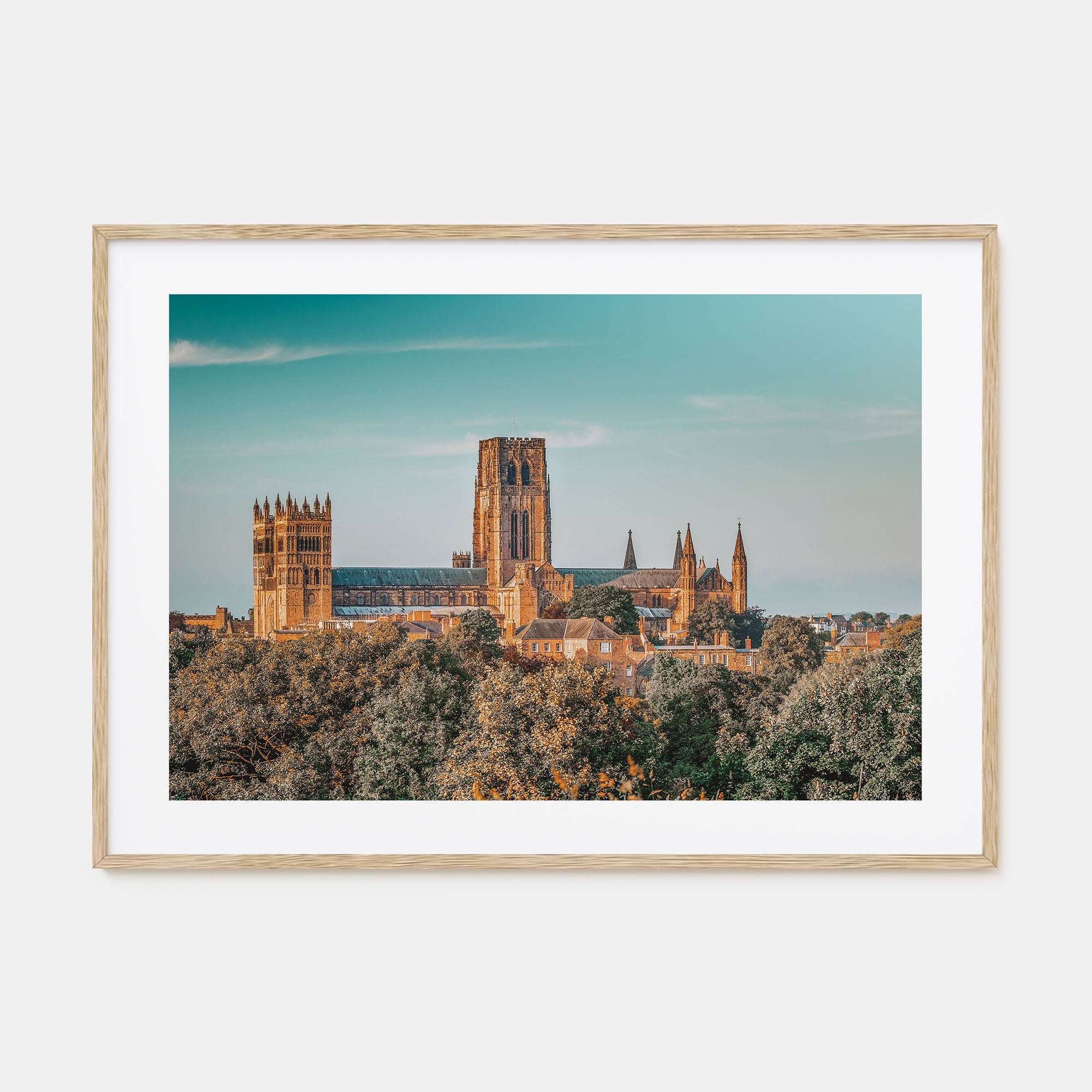 Durham, England Landscape Color Poster