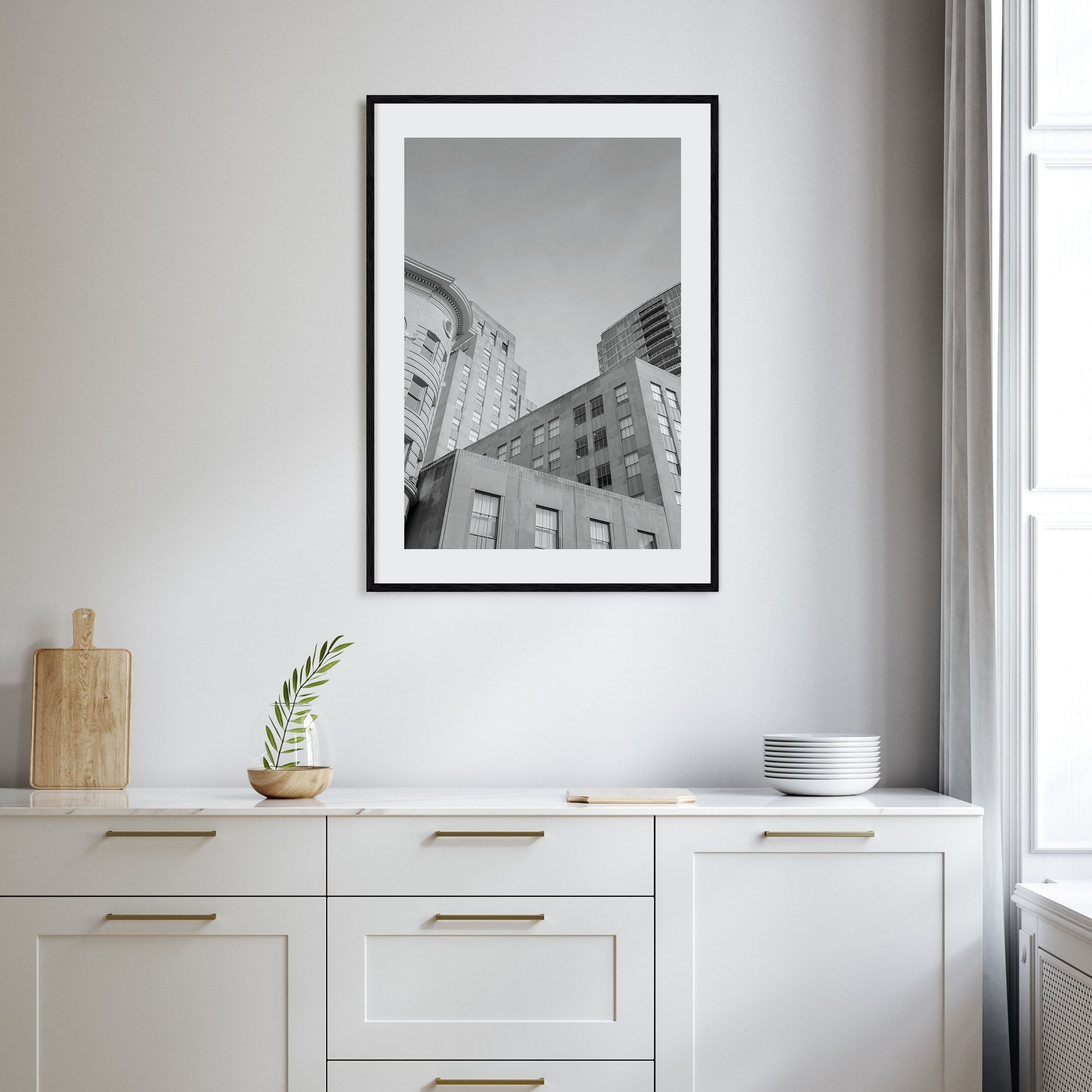 Durham, England Photo B&W Poster