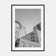 Durham, England Photo B&W Poster