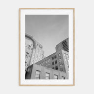 Durham, England Photo B&W Poster