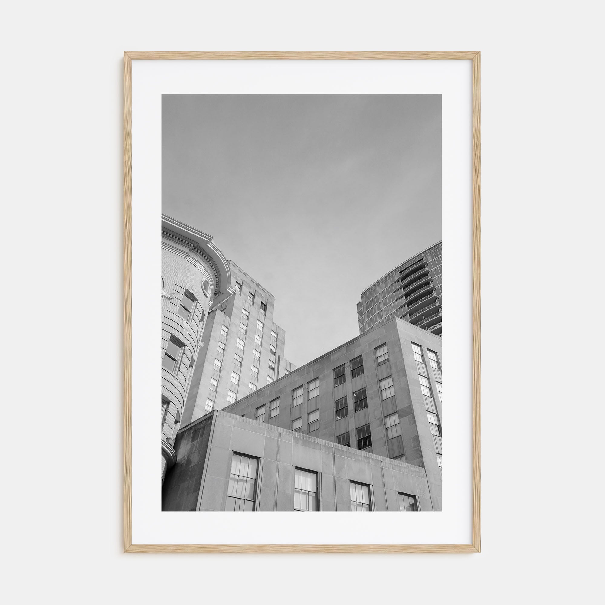 Durham, England Photo B&W Poster