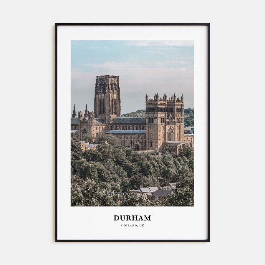 Durham, England Portrait Color Poster