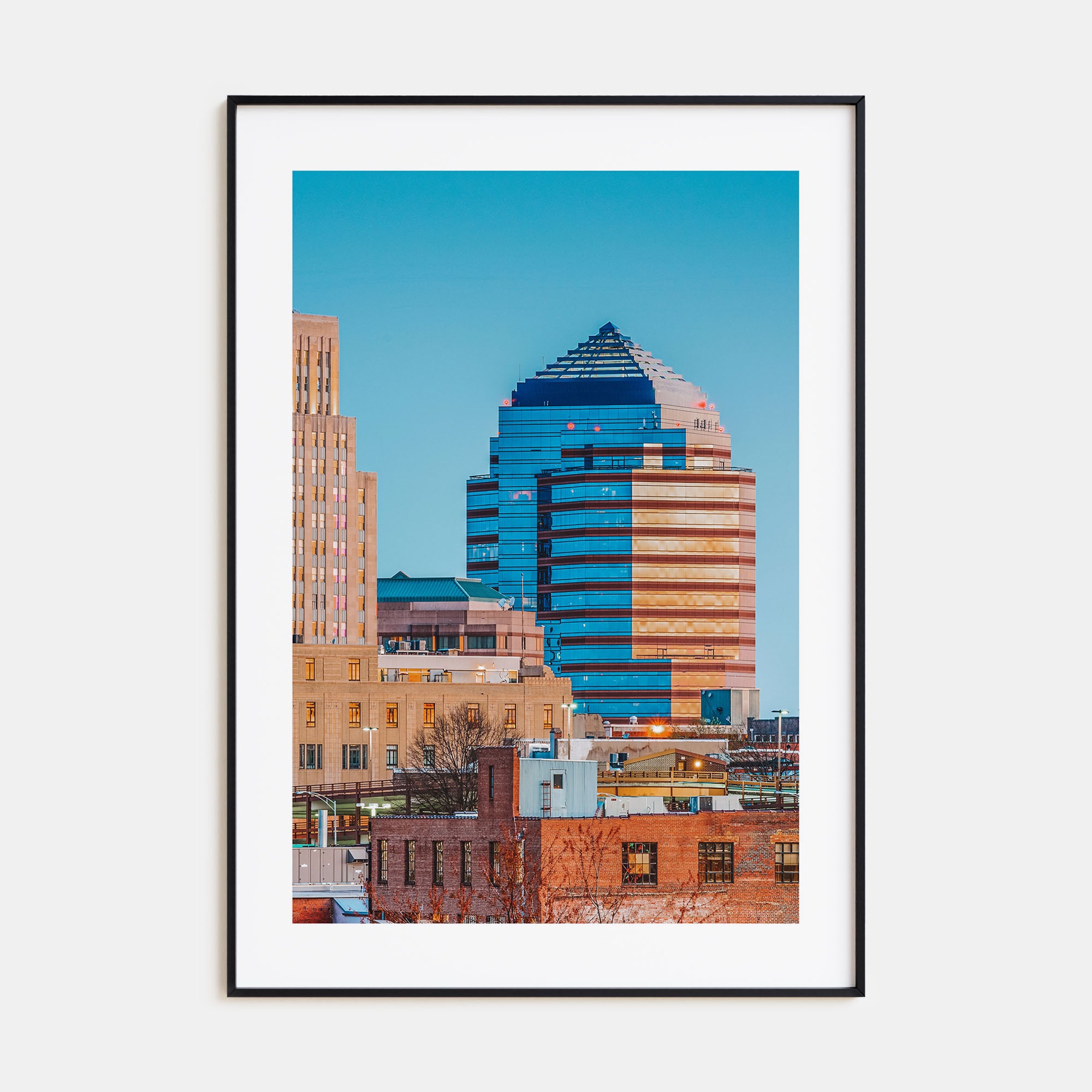 Durham, North Carolina Photo Color Poster