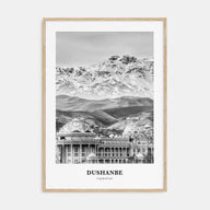 Dushanbe Portrait B&W Poster