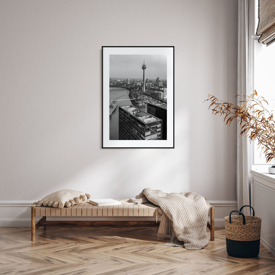 Düsseldorf Photo B&W Poster