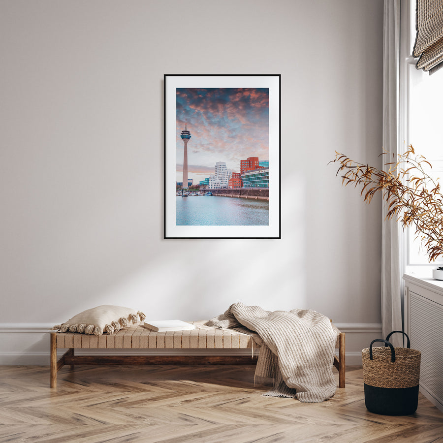 Düsseldorf Photo Color Poster