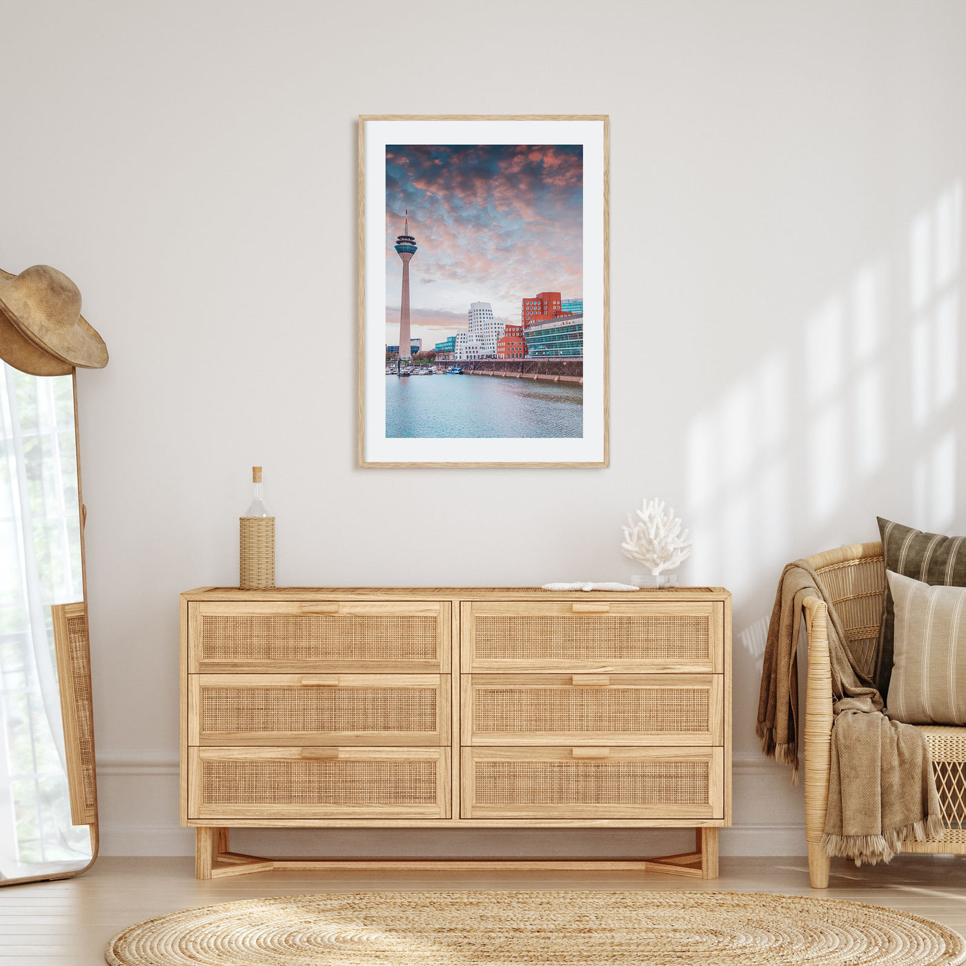 Düsseldorf Photo Color Poster