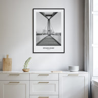 Düsseldorf Portrait B&W No 1 Poster