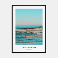 Duval County Portrait Color Poster