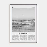 Duval County Travel B&W Poster
