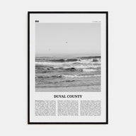 Duval County Travel B&W Poster