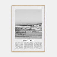 Duval County Travel B&W Poster