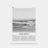 Duval County Travel B&W Poster