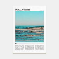 Duval County Travel Color Poster