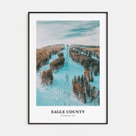 Eagle County Portrait Color Poster