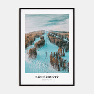 Eagle County Portrait Color Poster