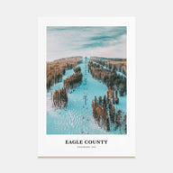 Eagle County Portrait Color Poster