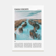 Eagle County Travel Color Poster