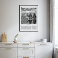 Eagle Travel B&W Poster