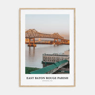East Baton Rouge Parish Portrait Color Poster
