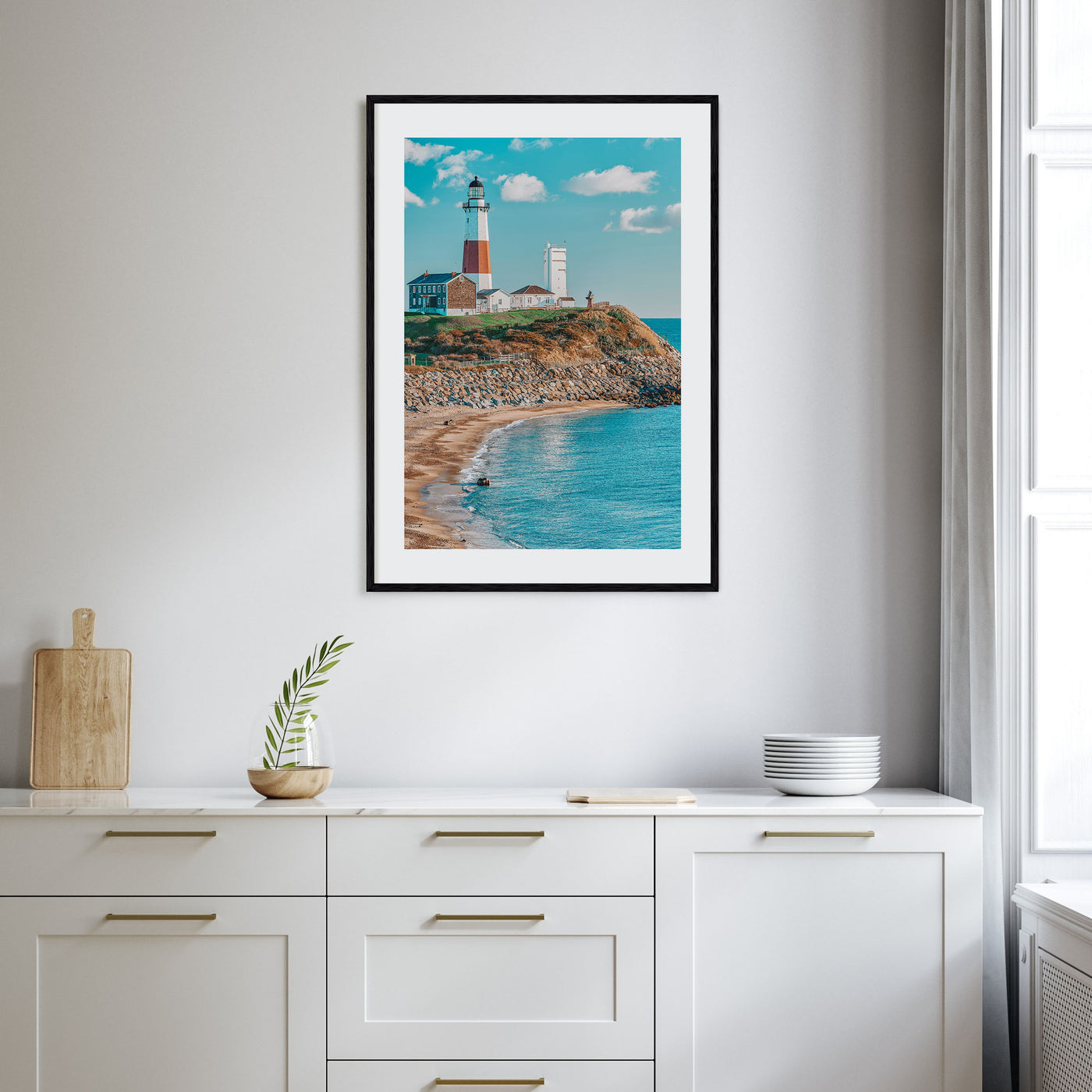 East Hampton Photo Color Poster
