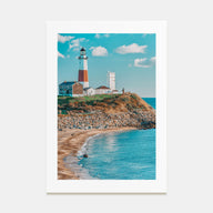 East Hampton Photo Color Poster