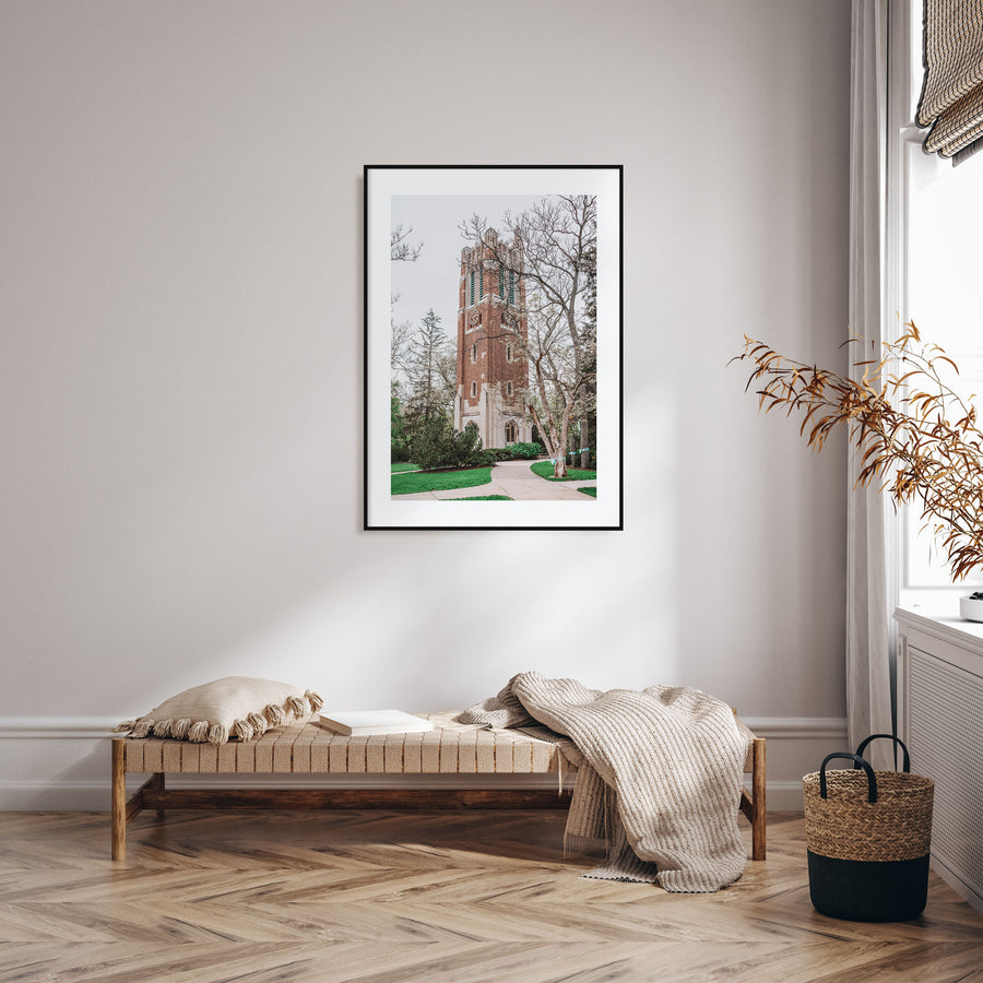 East Lansing Photo Color Poster
