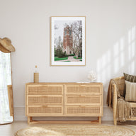 East Lansing Photo Color Poster