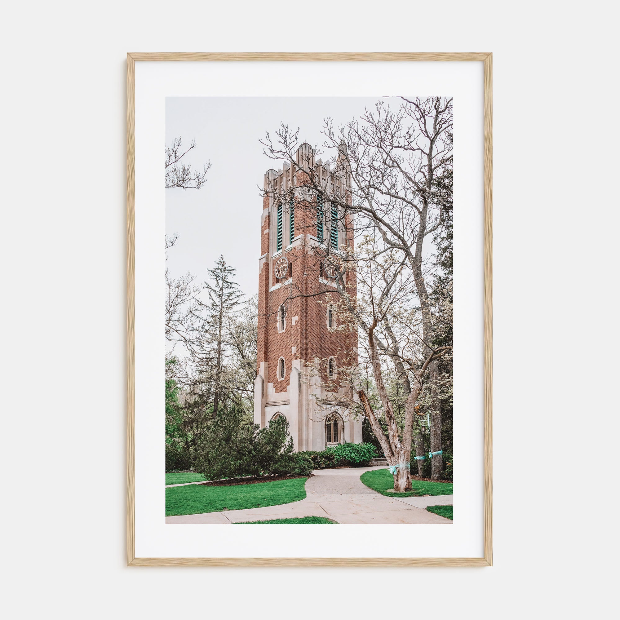 East Lansing Photo Color Poster