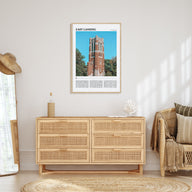 East Lansing Travel Color Poster